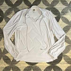 Anne Klein Lavender Blouse, Size Small